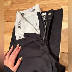 Dickies Black Straight Leg Pants